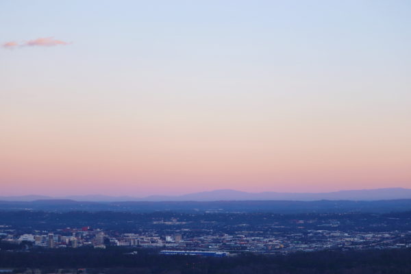 Chattanooga from Raccoon Mountain