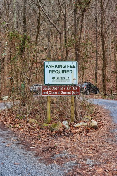 cloudland canyon parking