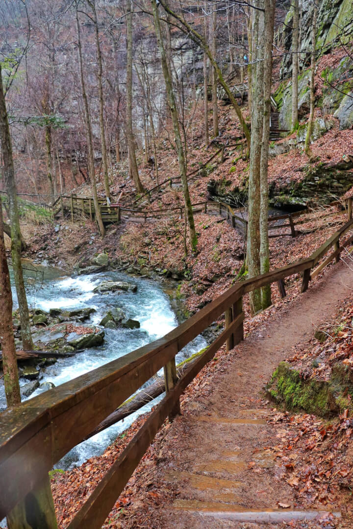 waterfall trail
