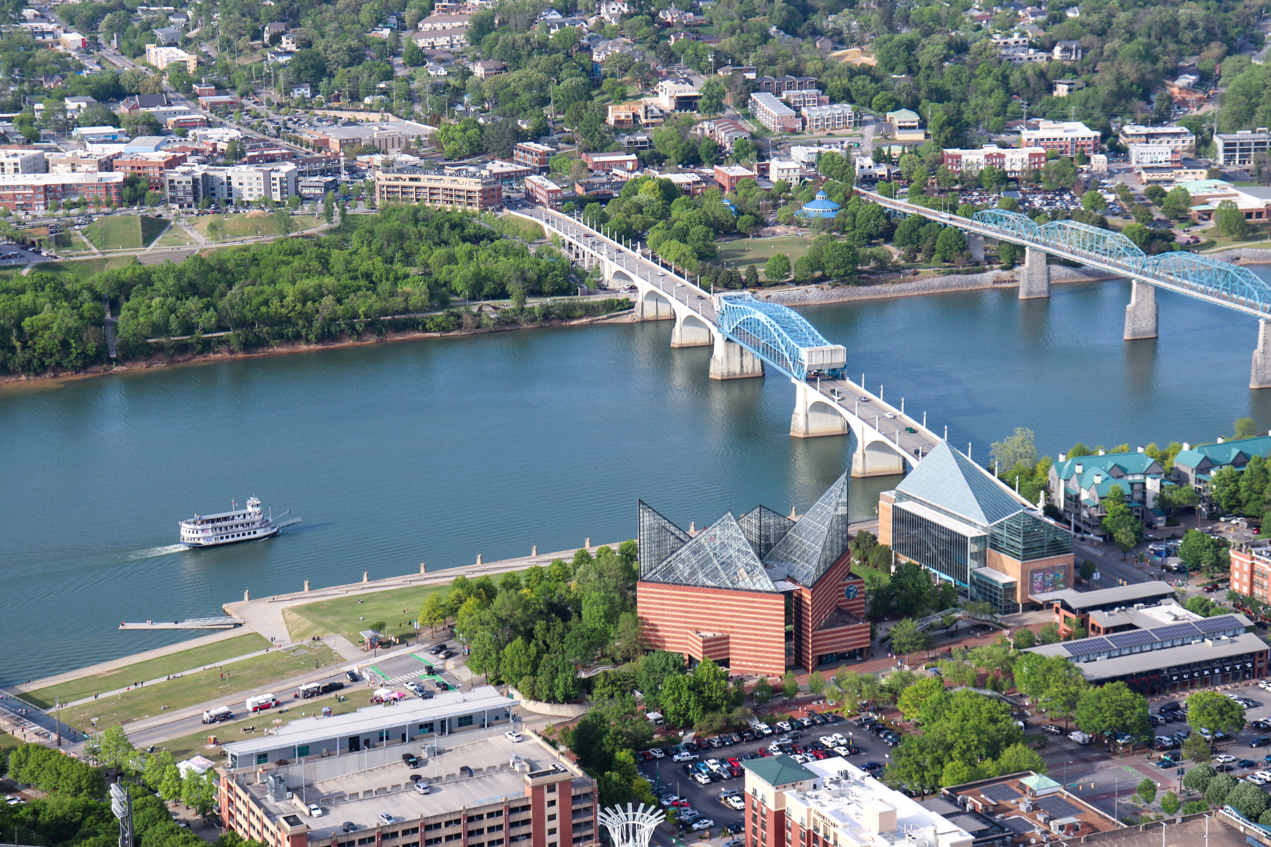 See Chattanooga from the sky with Chattanooga Helicopters