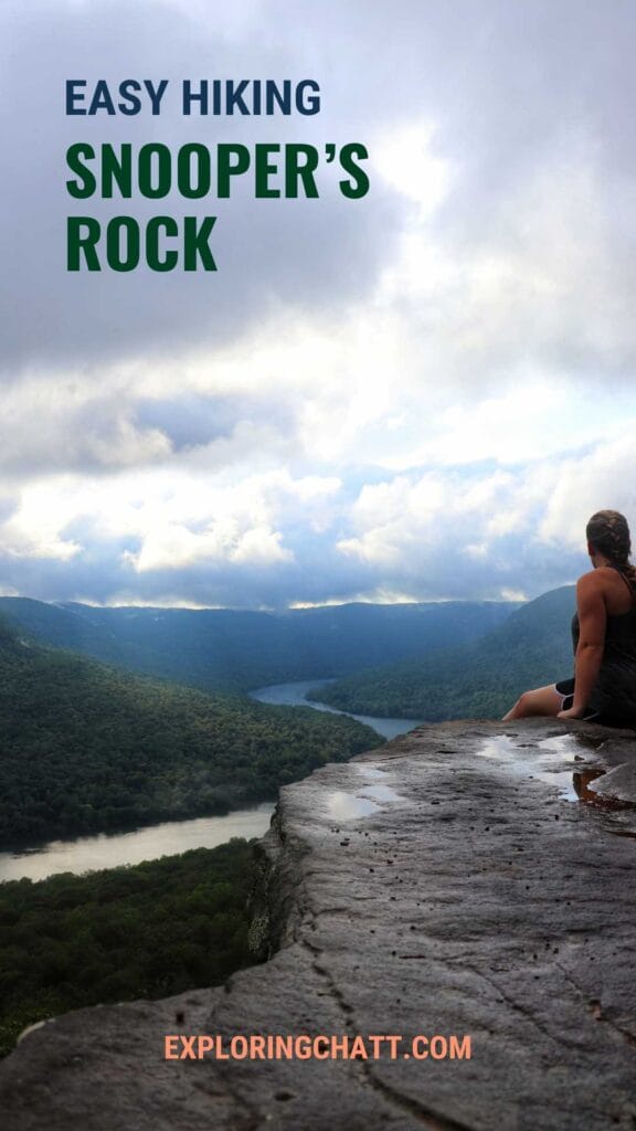 easy hiking snooper's rock