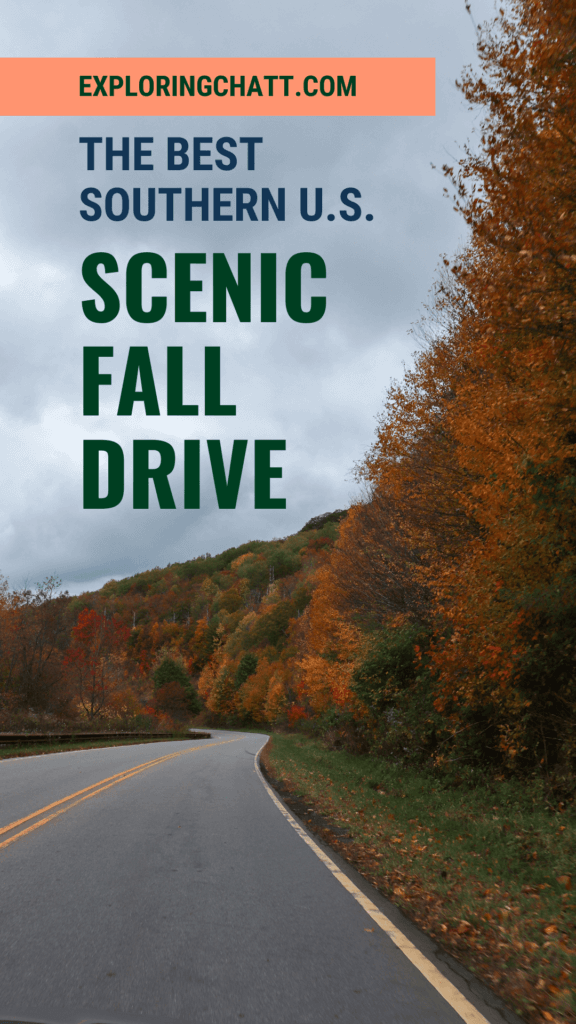best southern us scenic fall drive