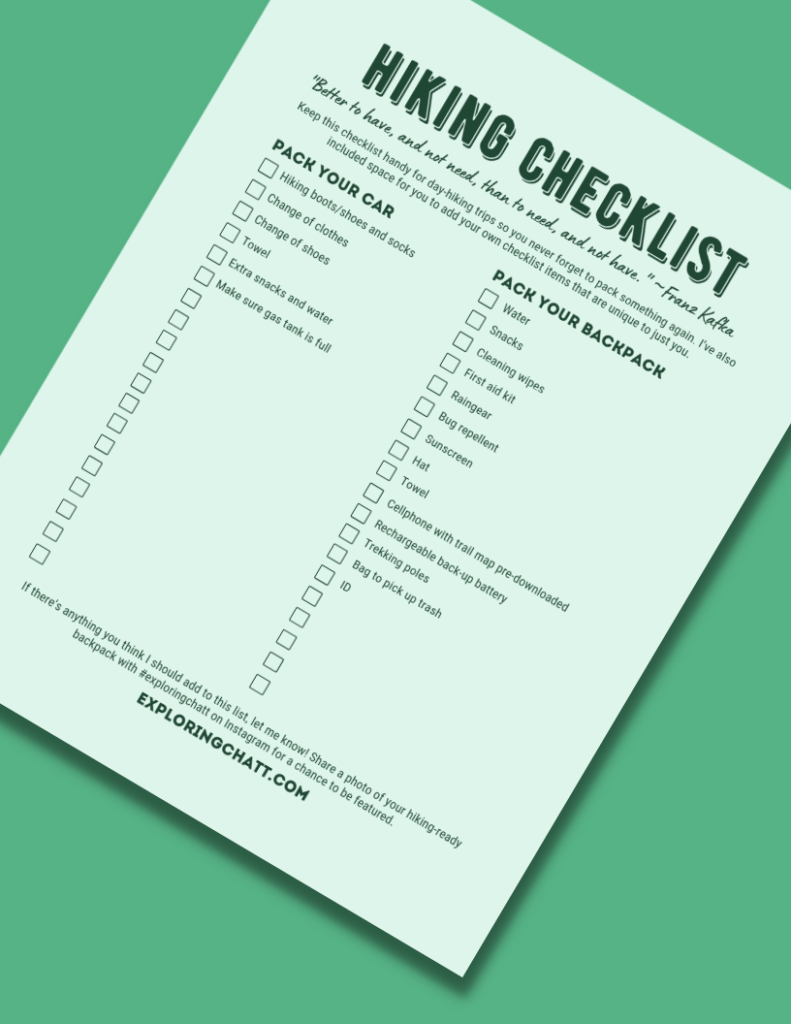 12 Things to Pack for a Hike + Essential Hiking Gear Checklist ...