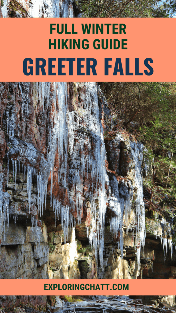 Full Winter Hiking Guide Greeter Falls