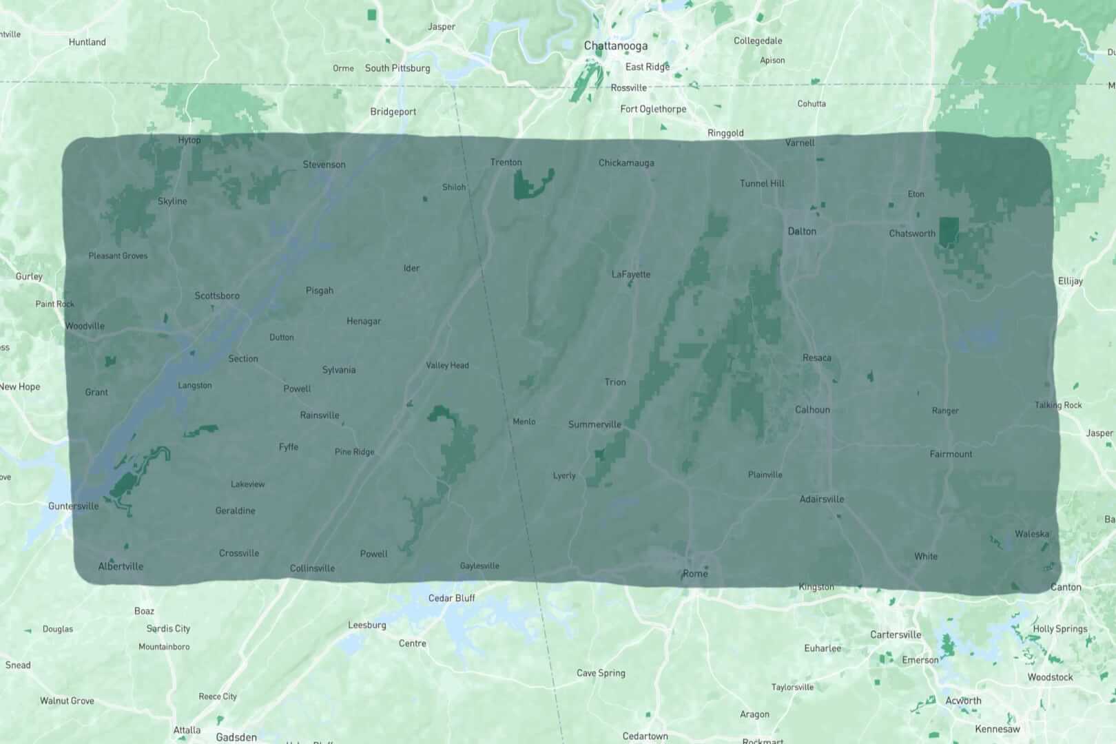 South of Chattanooga Hike
