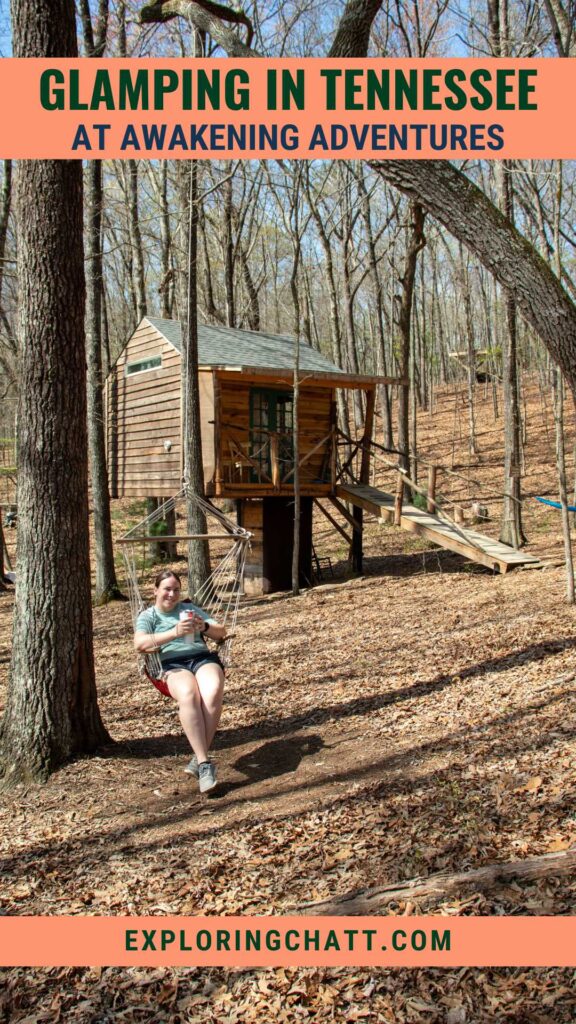 Glamping in Tennessee at Awakening Adventures