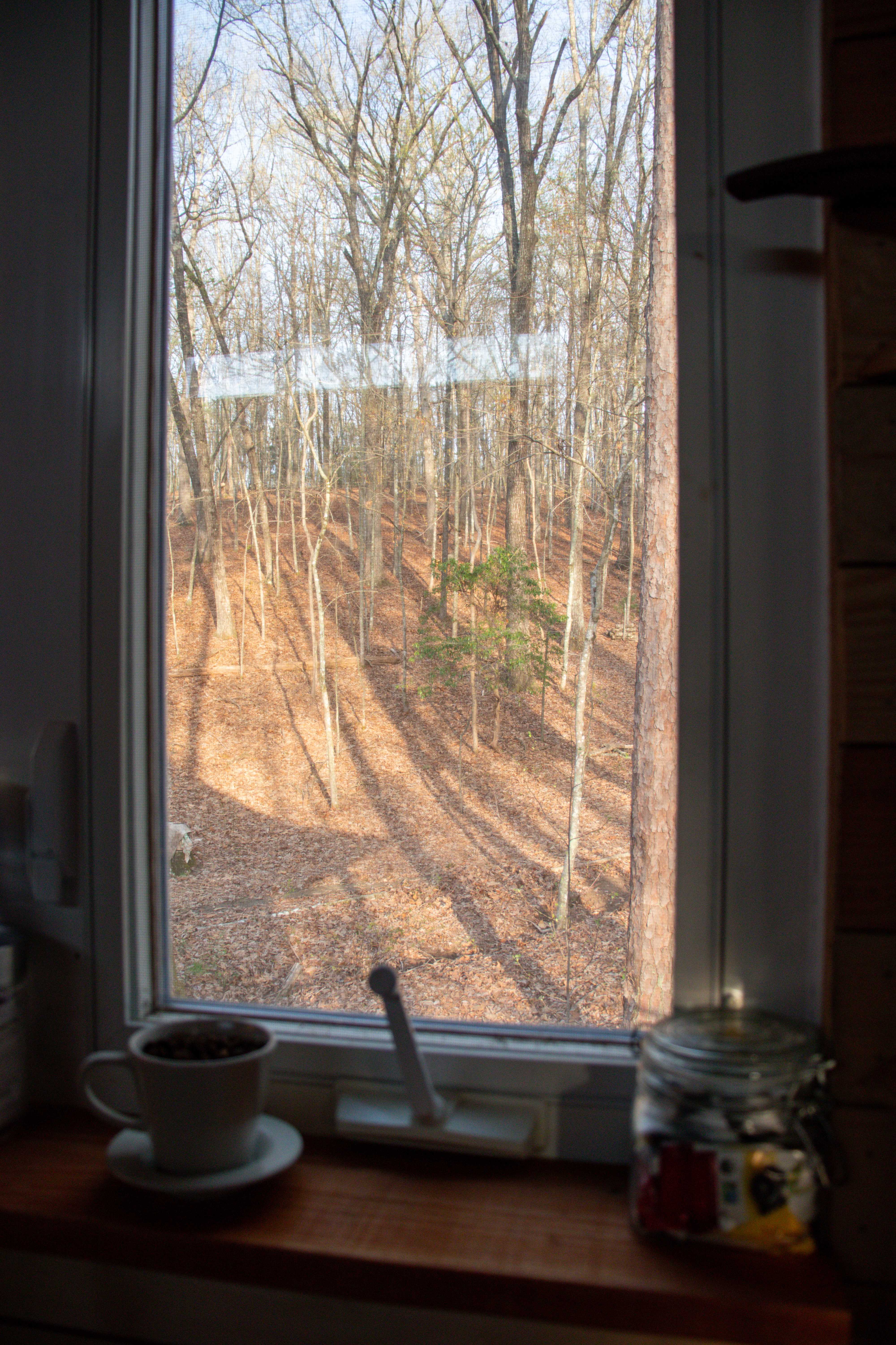 private cabin in the woods