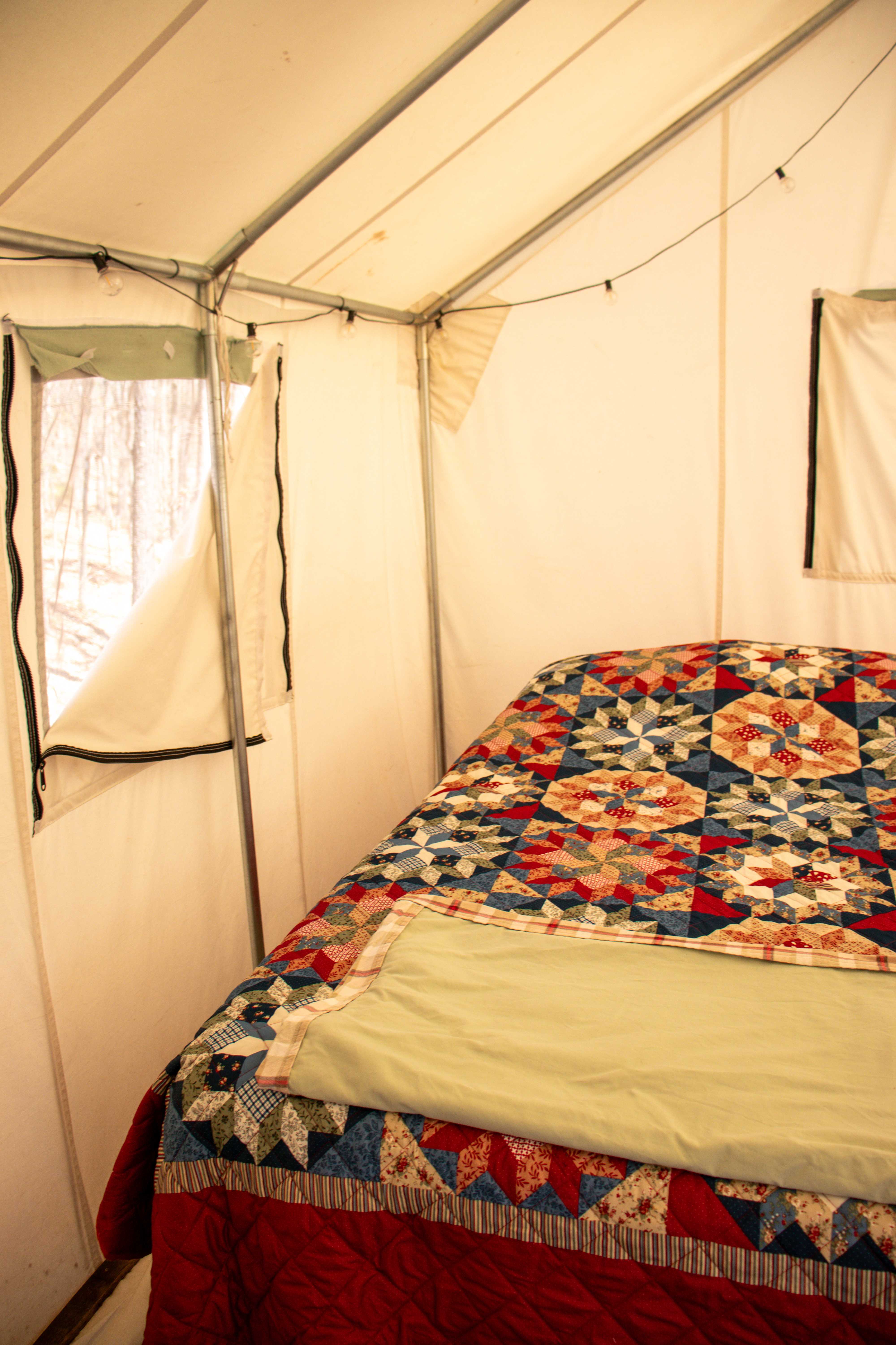 serene seven awakening adventures tent