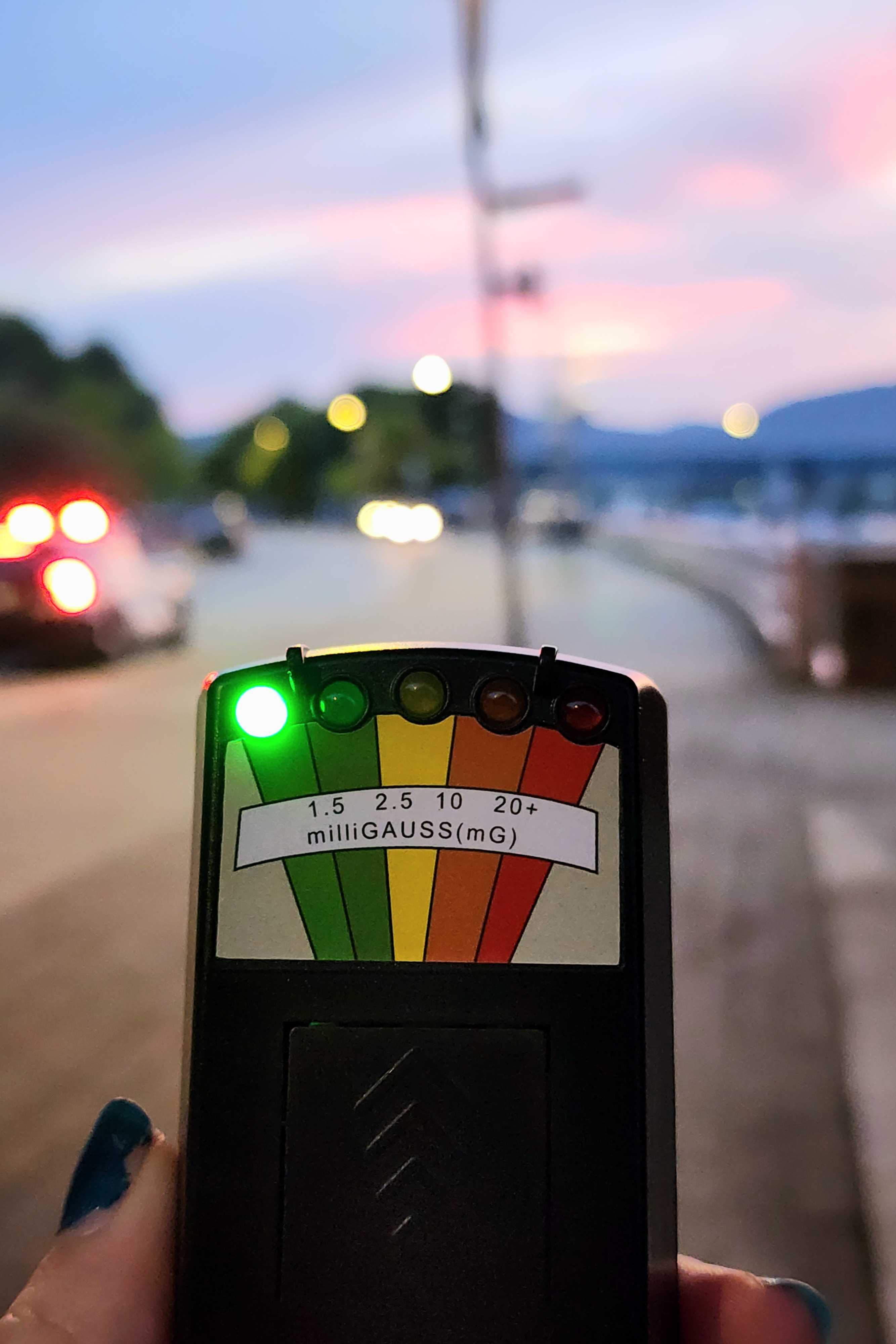 EMF Activity Detector on