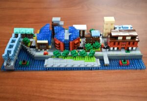 Chattanooga skyline mini building blocks set